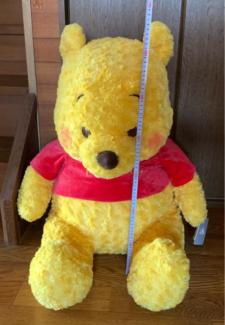 【希少】くまのプーさん　ぬいぐるみ　特大　タグ付き　ストア限定品