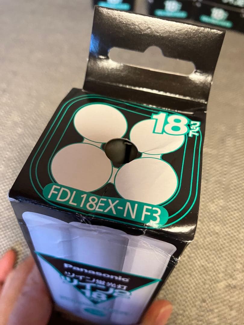 Panasonic ツイン蛍光灯 FDL18EX-N F3 18W 5個セット