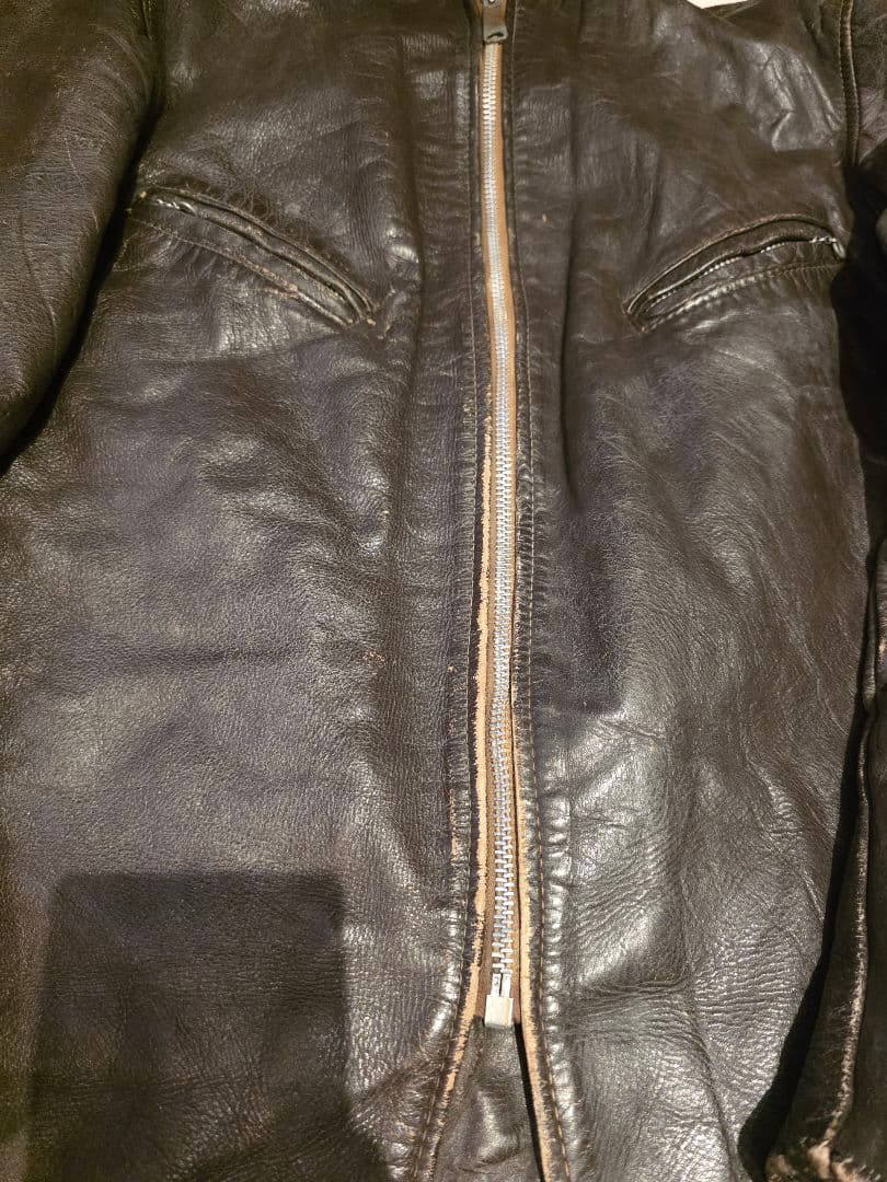 vintage Schott シングルライダースジャケット