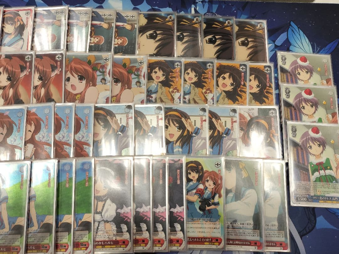 涼宮ハルヒの憂鬱 デッキ ヴァイスシュヴァルツ スリーブ付き