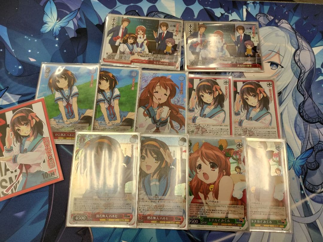 涼宮ハルヒの憂鬱 デッキ ヴァイスシュヴァルツ スリーブ付き