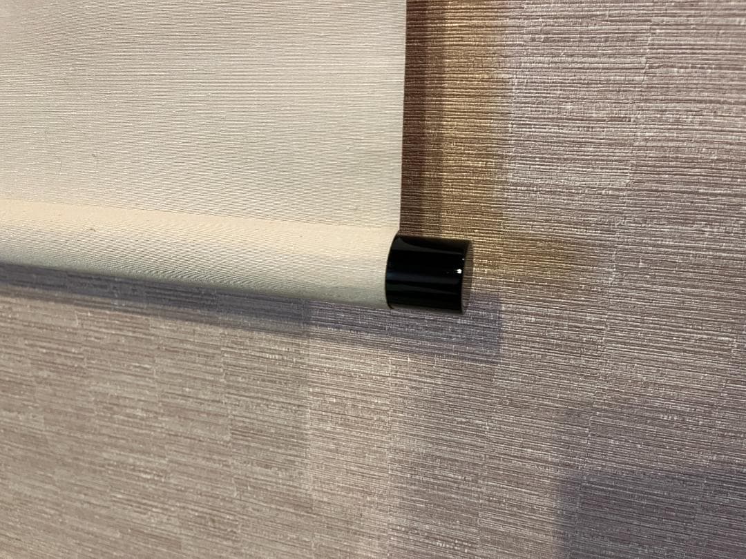 悦道　茶掛軸　楽水浮千舟　一行　茶道具