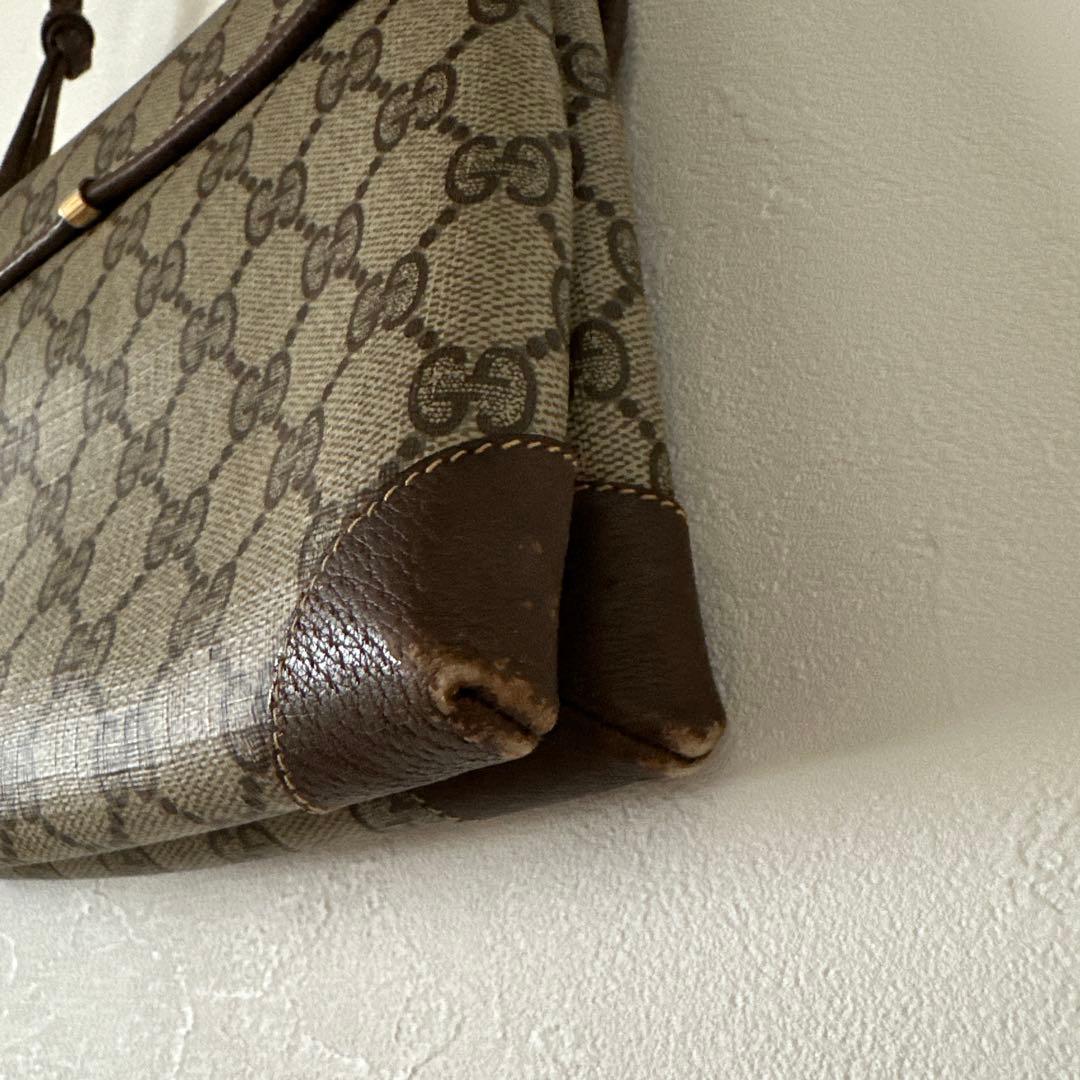 Gucci ショルダーバッグ ベージュ キャンバス