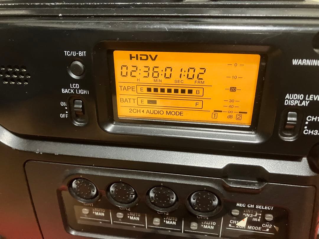 【現状販売・返品不可】ソニーHDVカムコーダー HVR-S270J【ケース付き】