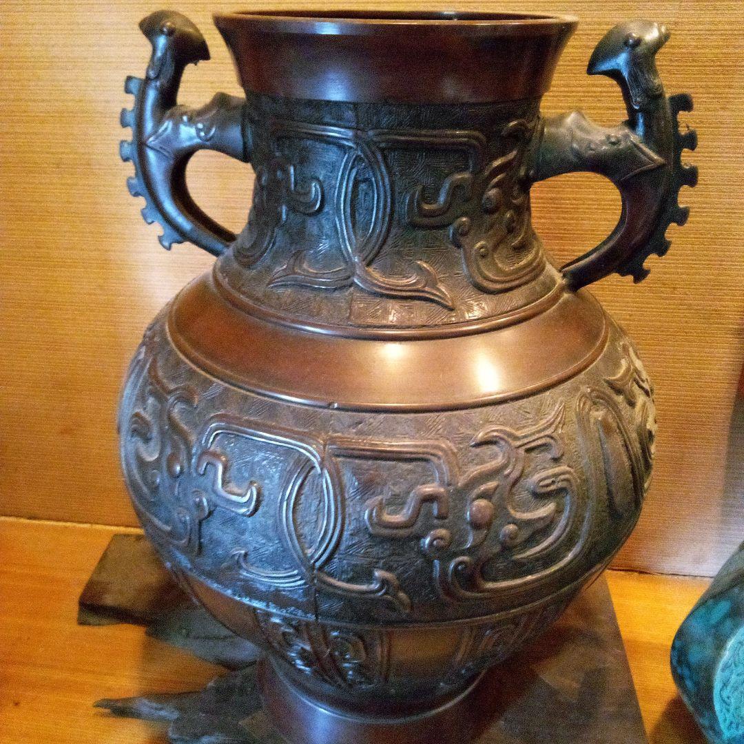 骨董品つぼ、花瓶、