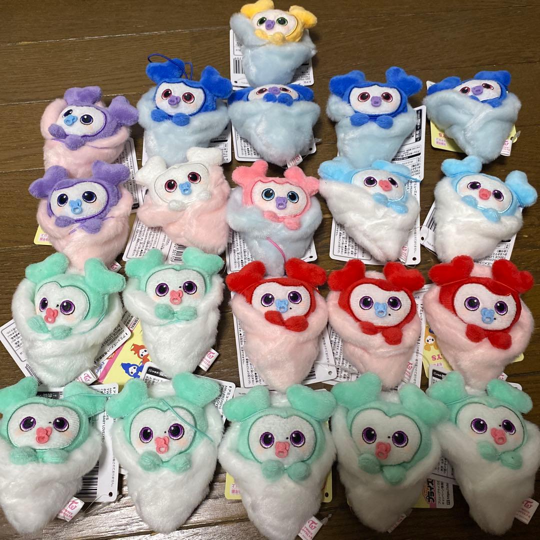 TWICE LOVELYS おくるみマスコット　8種21個セット　GIGO限定