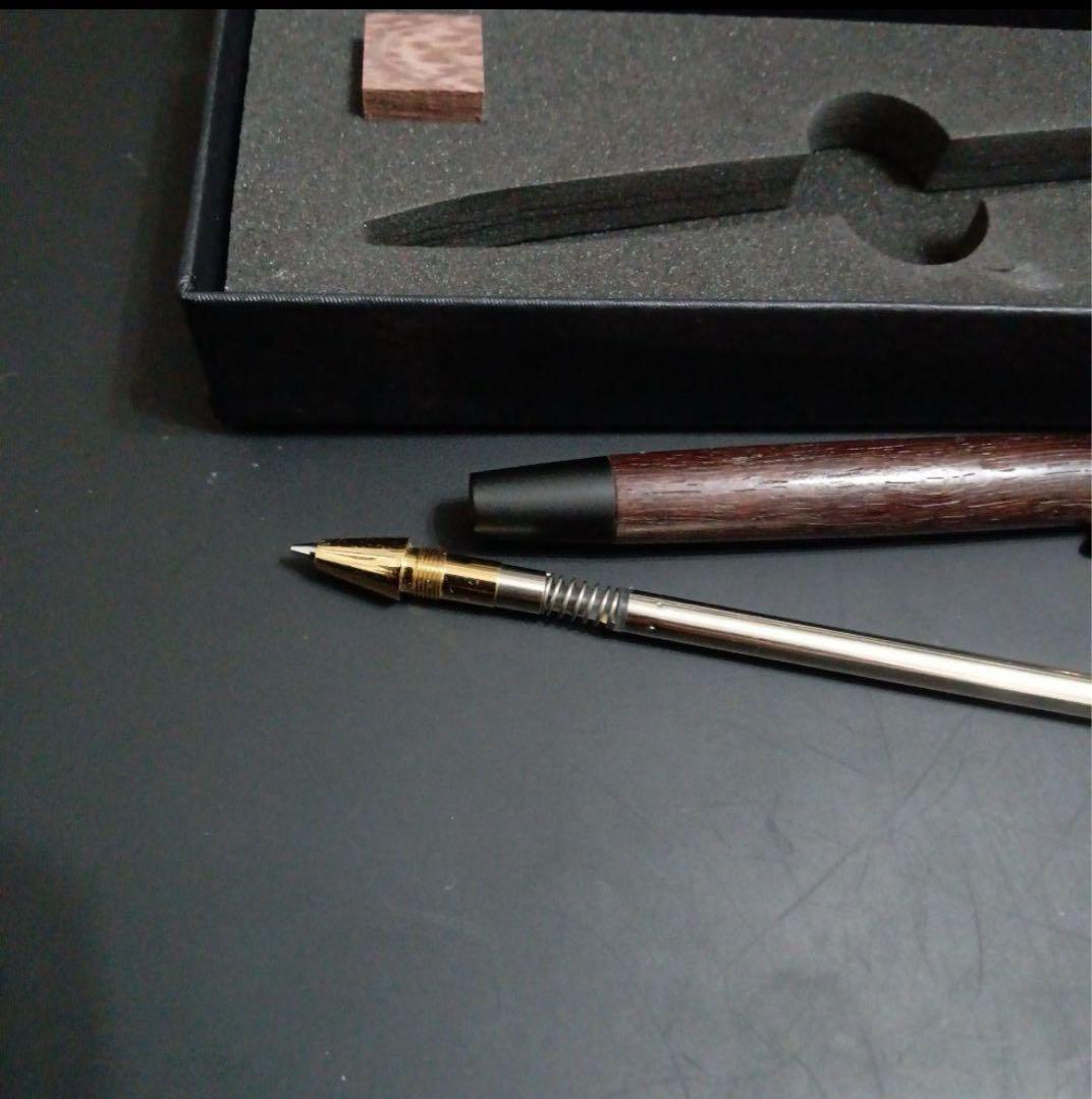 野原工芸 パープルハート旧型ゴールドクリップ