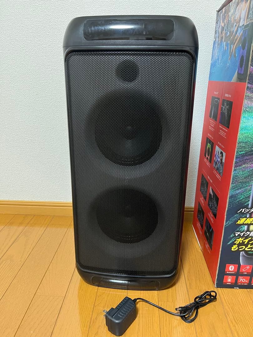 アズマ　ポータブルパーティースピーカー　GRV-PS70WA スピーカー