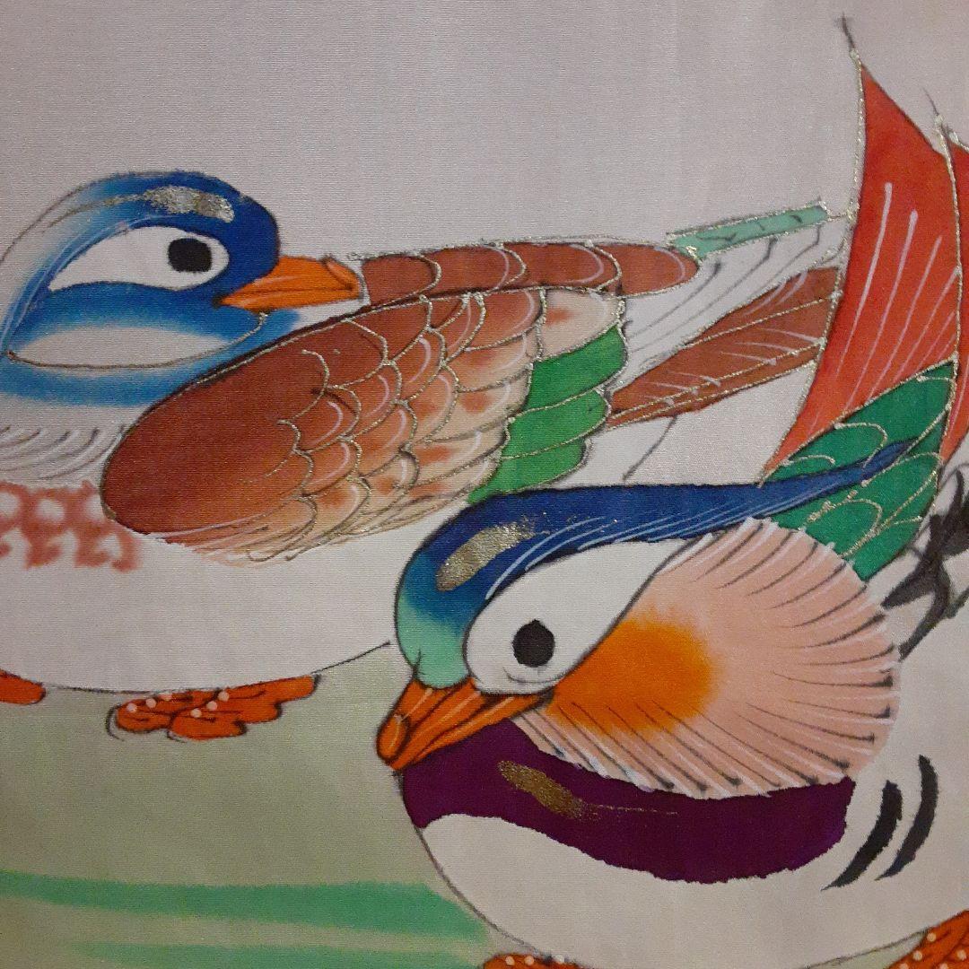 花嫁のれん　加賀のれん　郷土　おしどり