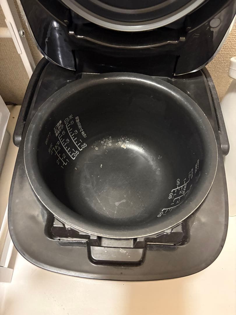 象印 炊飯器 炎舞炊き　黒色 予約機能付き