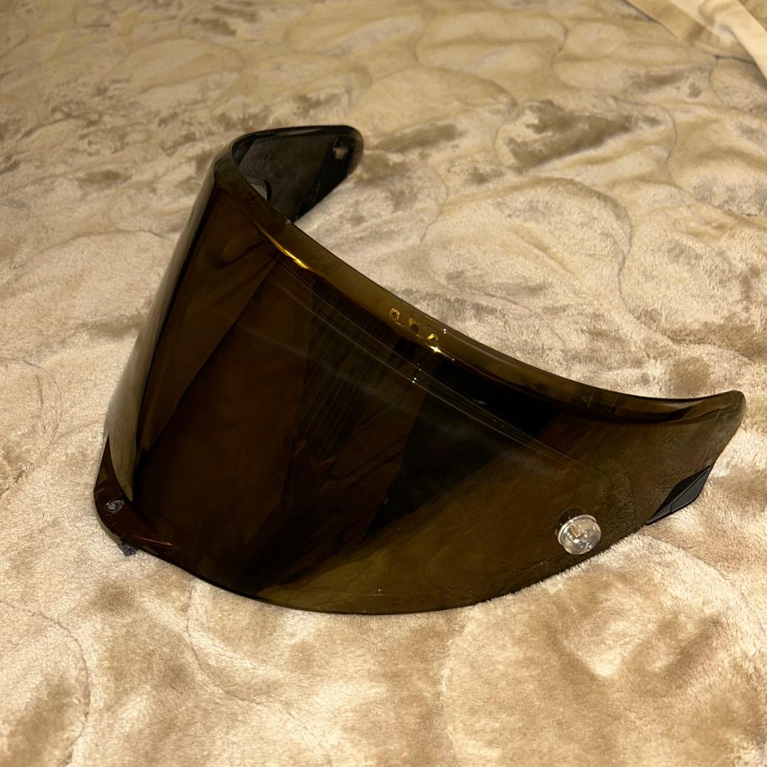 AGV PISTA GP RR用純正シールド イリジウムゴールド