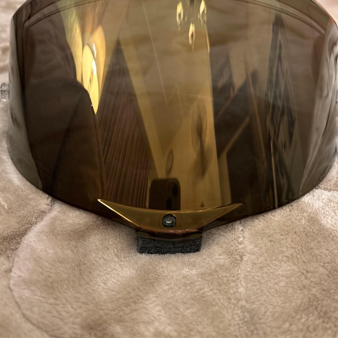 AGV PISTA GP RR用純正シールド イリジウムゴールド