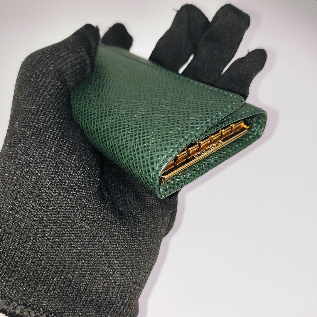 【未使用級】ルイヴィトン ミュルティクレ6 タイガ ダークグリーン キーケース