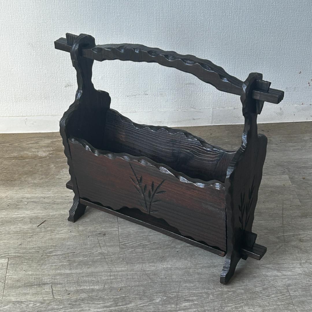 イギリス アンティーク家具 マガジンラック 1930年頃 929A