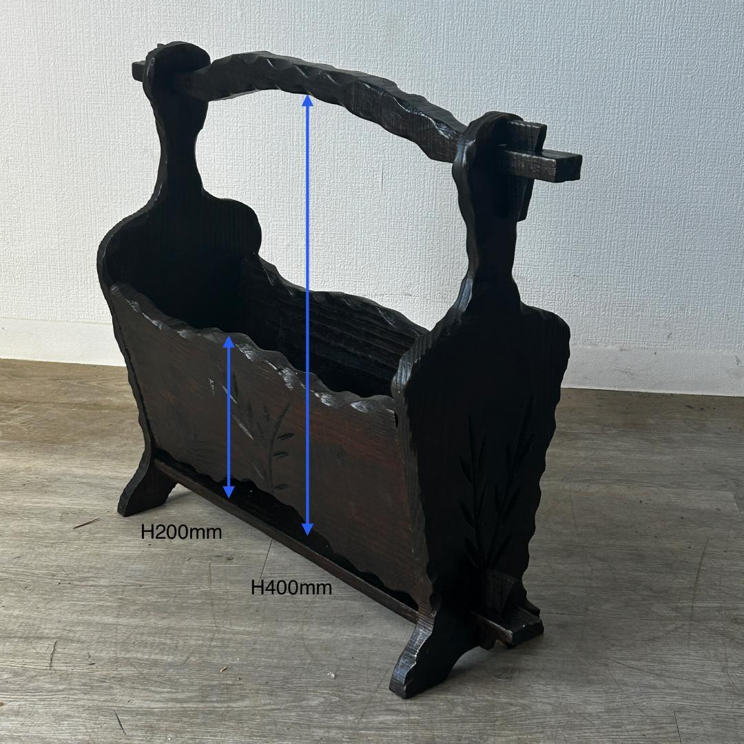 イギリス アンティーク家具 マガジンラック 1930年頃 929A