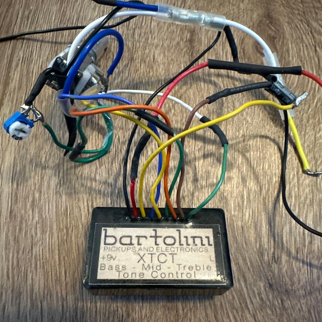 Bartolini XTCT bass プリアンプ
