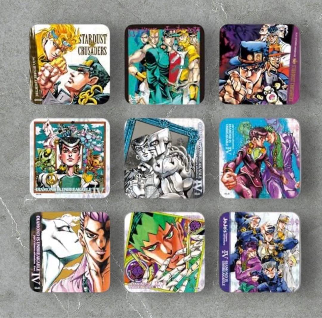 ジョジョ展　アートコースター48枚コンプリートセット