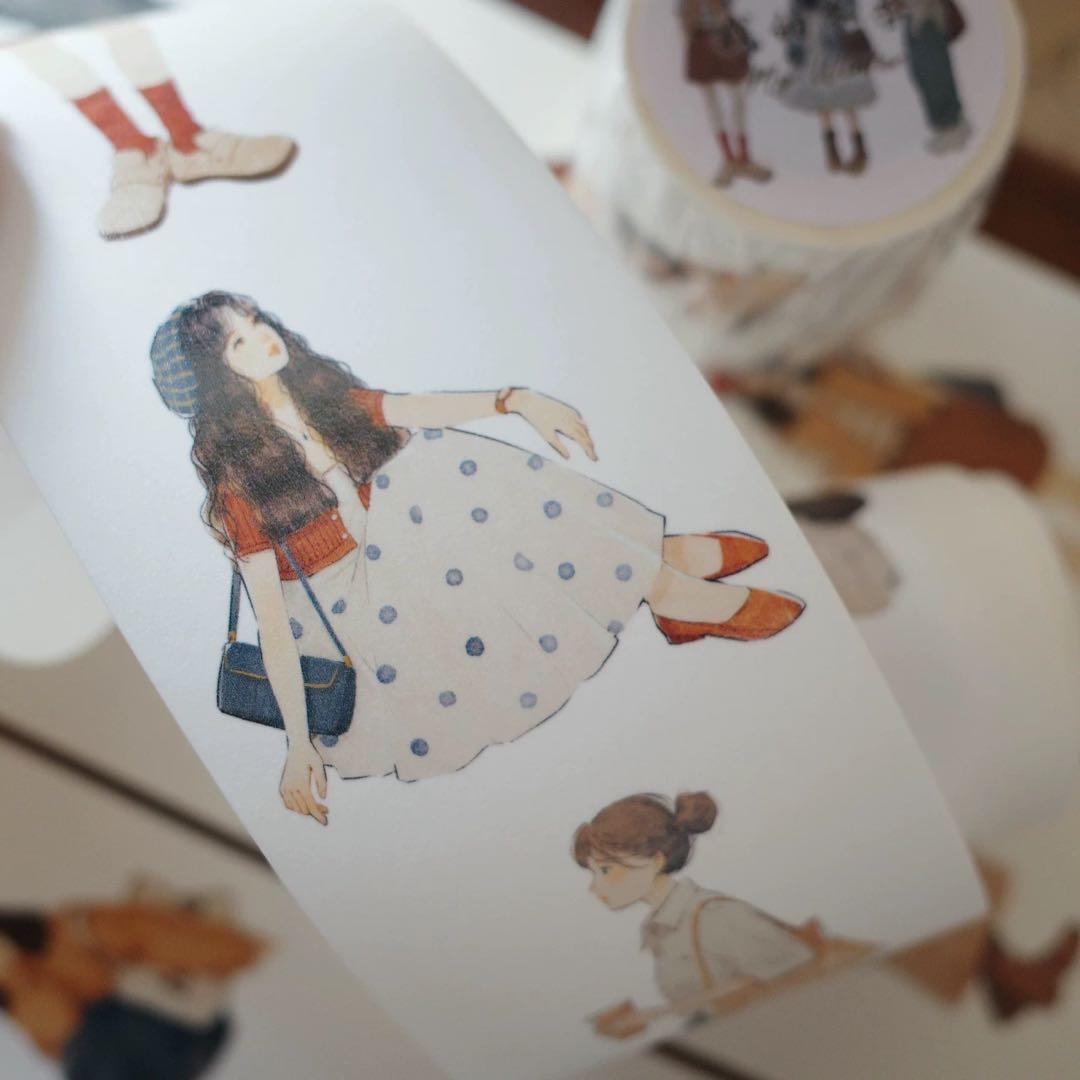 ⭐️SALE⭐️壹洱原创《我的冬季》海外マスキングテープ　マステ 【2154】