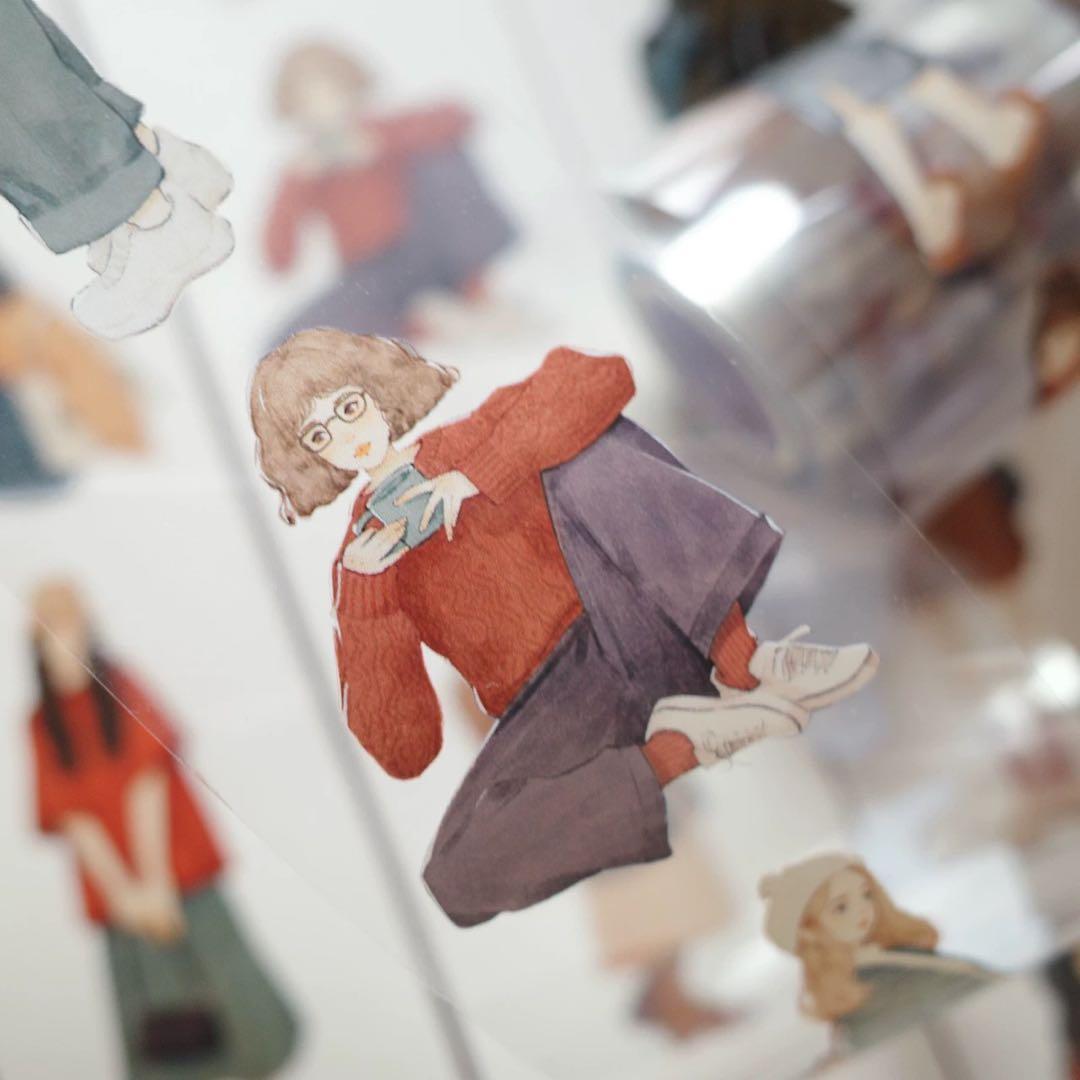 ⭐️SALE⭐️壹洱原创《我的冬季》海外マスキングテープ　マステ 【2154】