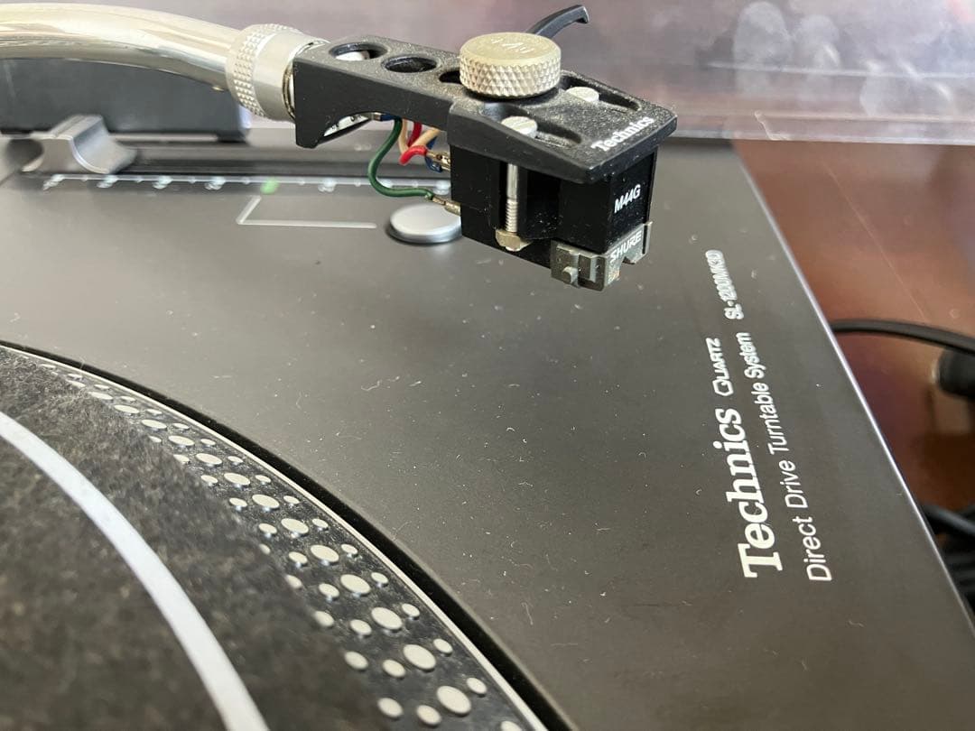 美品 Technics SL-1200MK3D ターンテーブル 2台+ミキサー