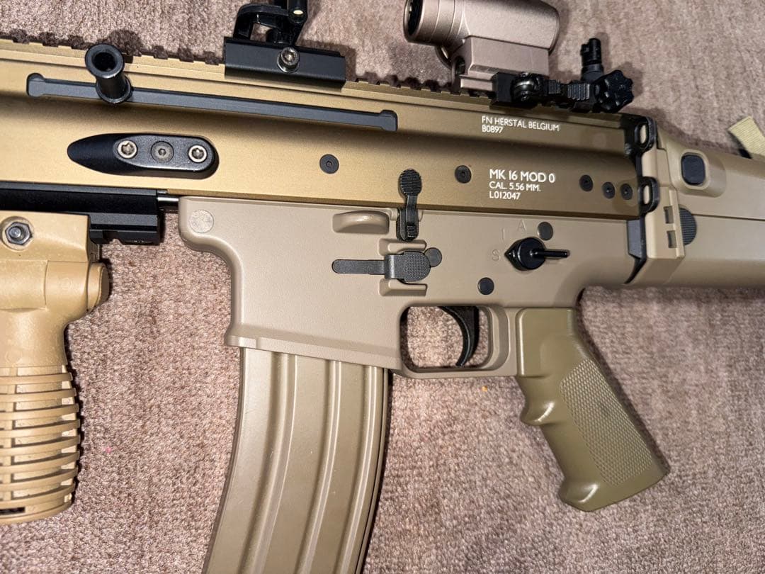 東京マルイ　おまけ沢山　SCAR-L 次世代電動ガンすぐ撃てるパーフェクトセット