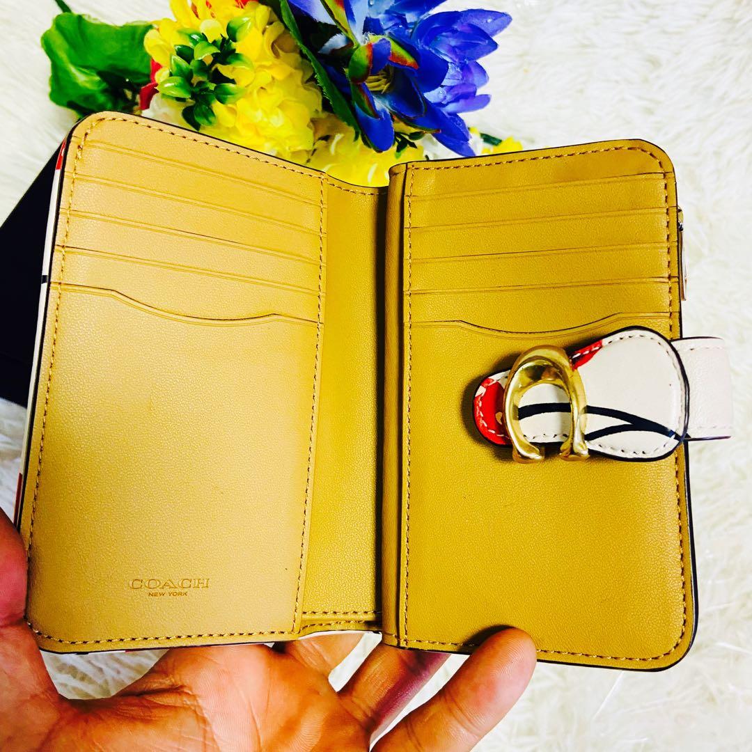 COACH✨コーチ✨財布✨チェリー✨タビー✨ウォレット✨ラメ✨さくらんぼ✨本革