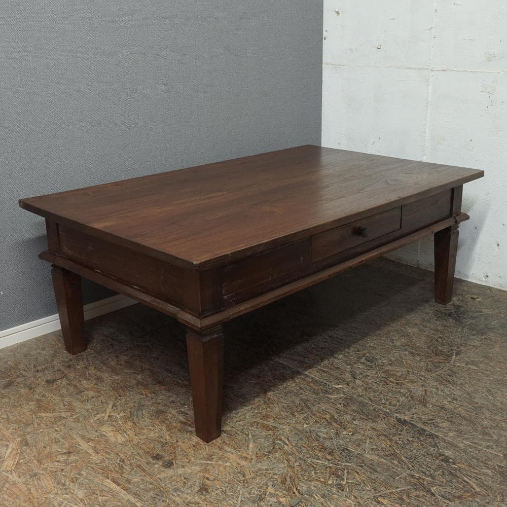 【チークローテーブル 】アジアン アンティーク バリ家具 古材アンティークレトロ