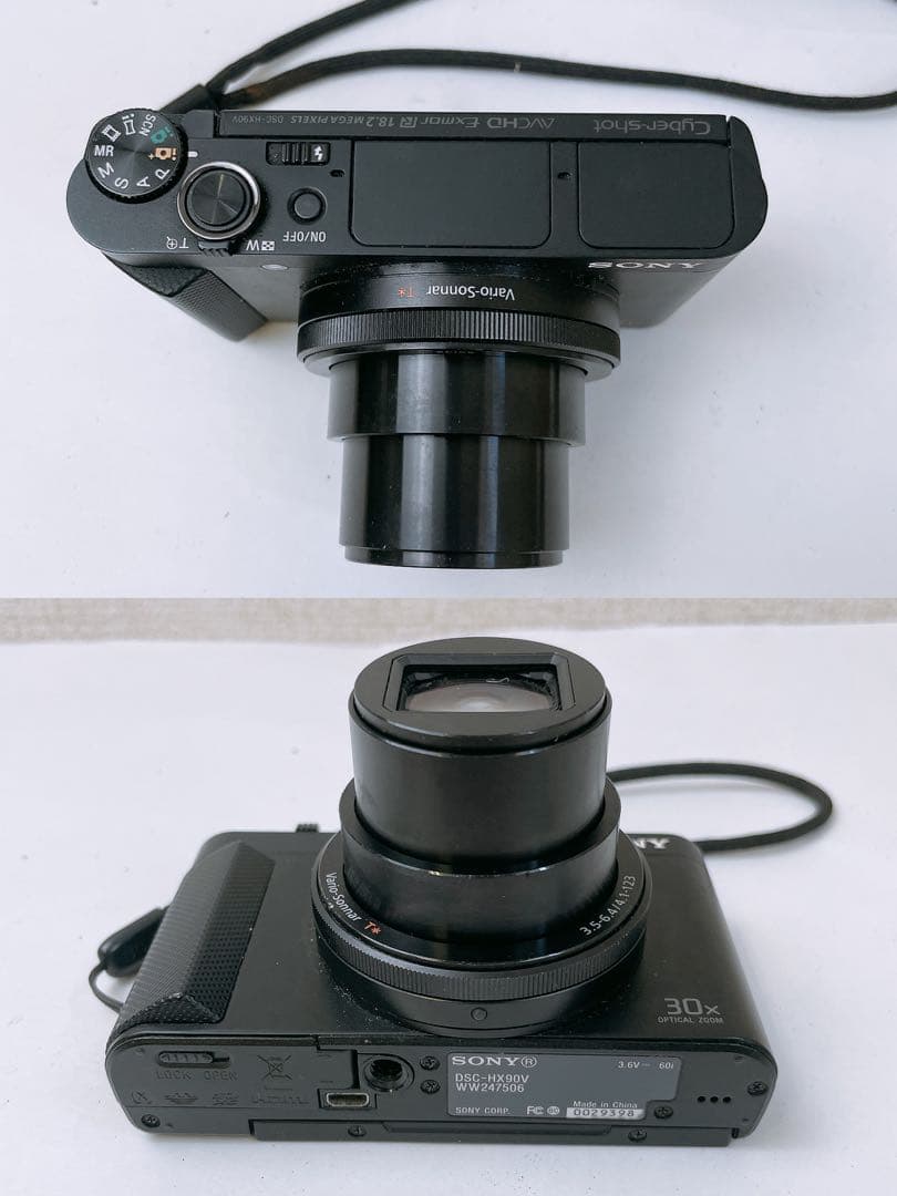 な*ょ様 SONY サイバーショット 30x DSC-HX90V 本体 充電器