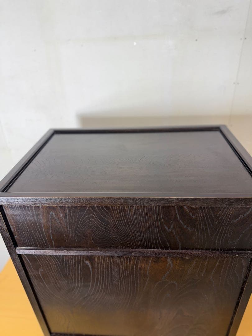 【引取り可】サイドボード 木製 キャビネット 和風 チェスト 無垢 完成品