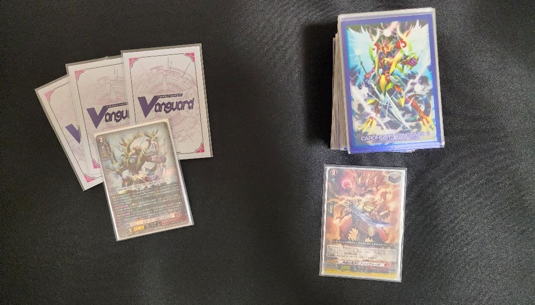 ヴァンガード Dスタン ヴァーミリオン デッキ スリーブ付