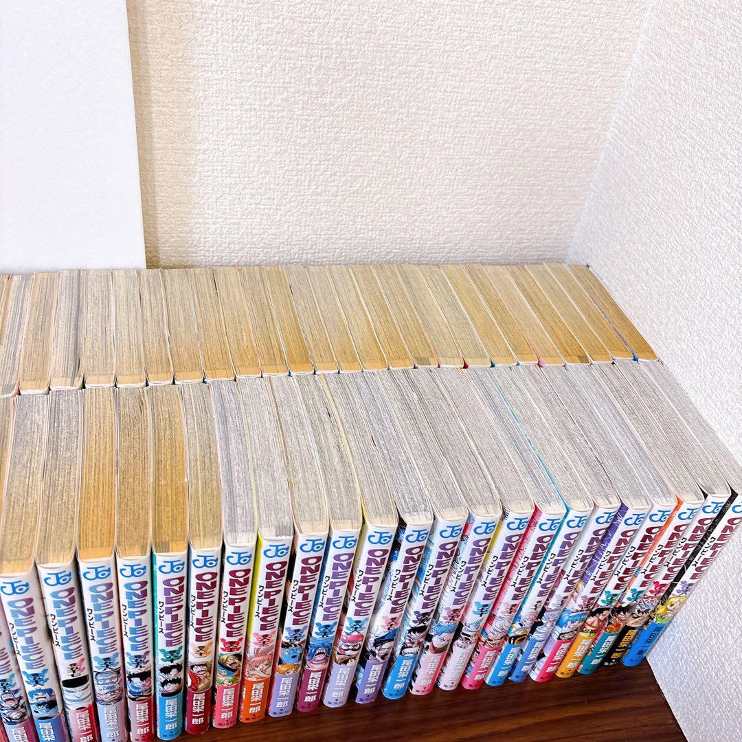 ONE PIECE ワンピース 尾田栄一郎　1-108巻　2巻以降　初版　帯付き