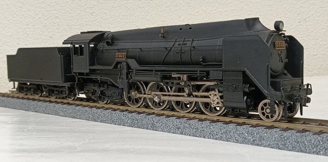 HOゲージ、カツミ Ｄ5122号機、 全流蒸気機関車 メンテナンス済