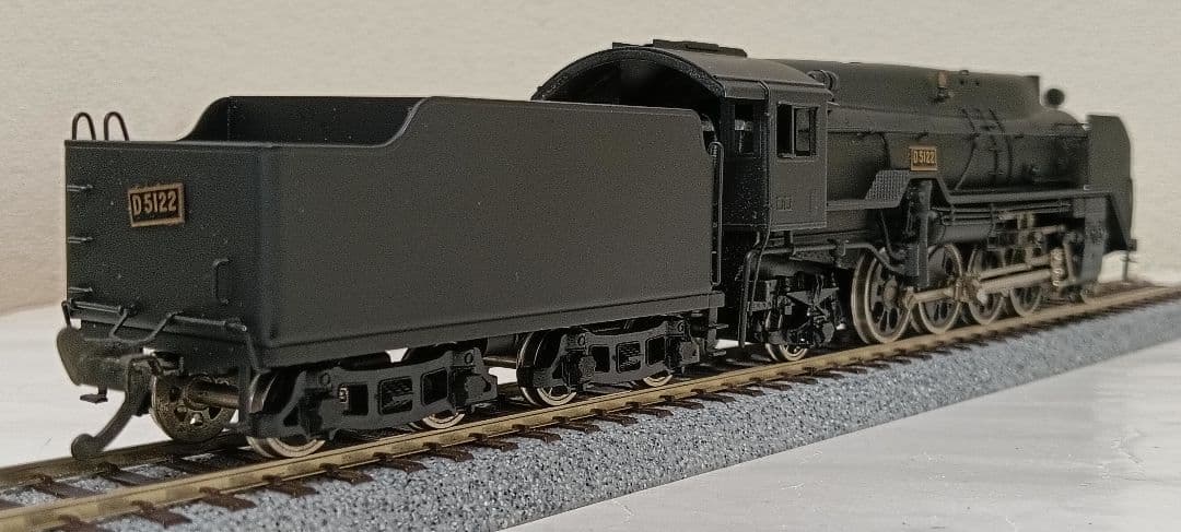 HOゲージ、カツミ Ｄ5122号機、 全流蒸気機関車 メンテナンス済