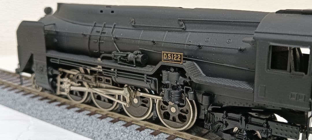 HOゲージ、カツミ Ｄ5122号機、 全流蒸気機関車 メンテナンス済
