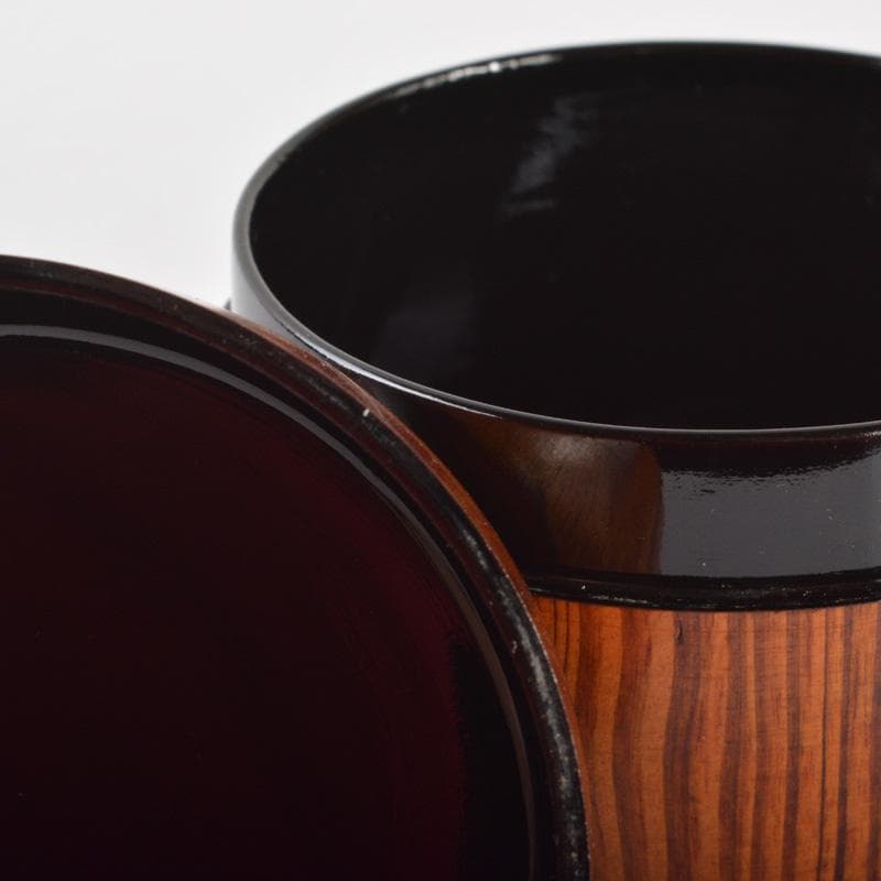 茶道具　古材　棗　花押あり　書付箱　V　6247