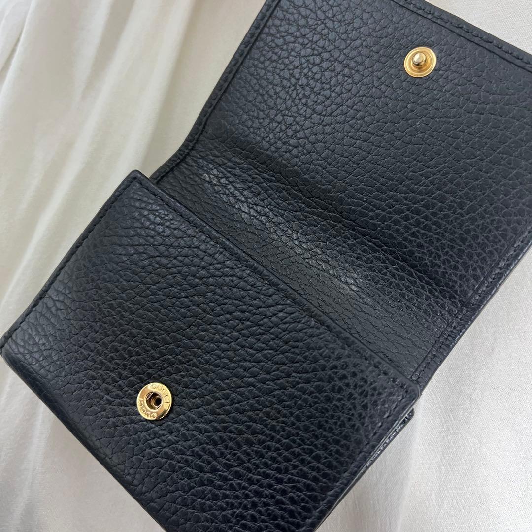 GUCCI プチ マーモント 三つ折り財布