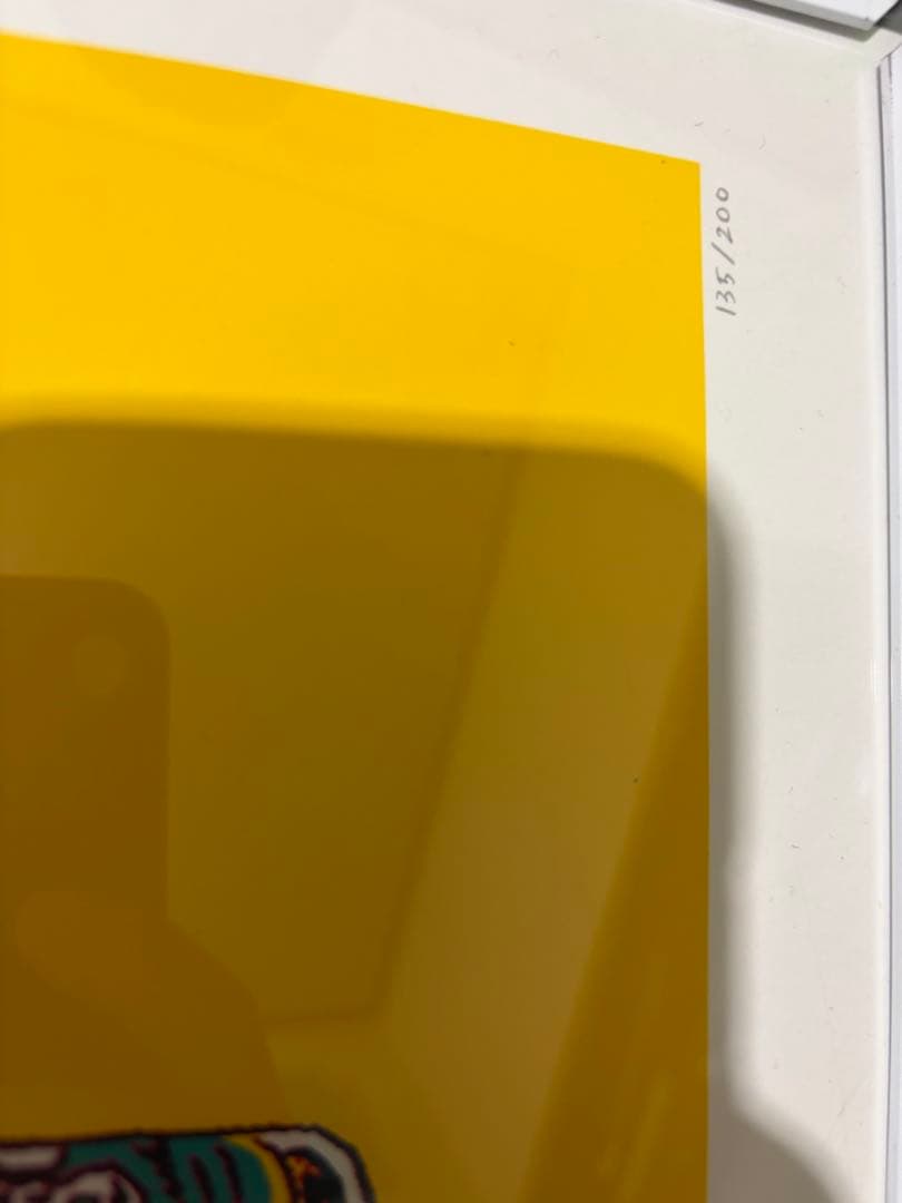 阪神タイガースx ジェリービーン　シルクスクリーンポスター