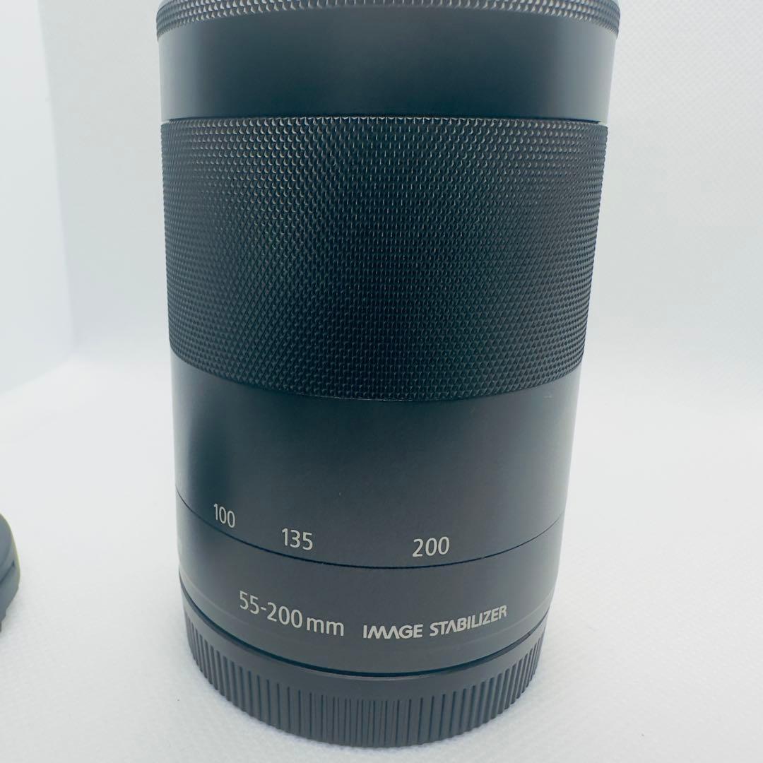 【美品】Canon EF-M 55-200mm f/4.5-6.3 IS STM