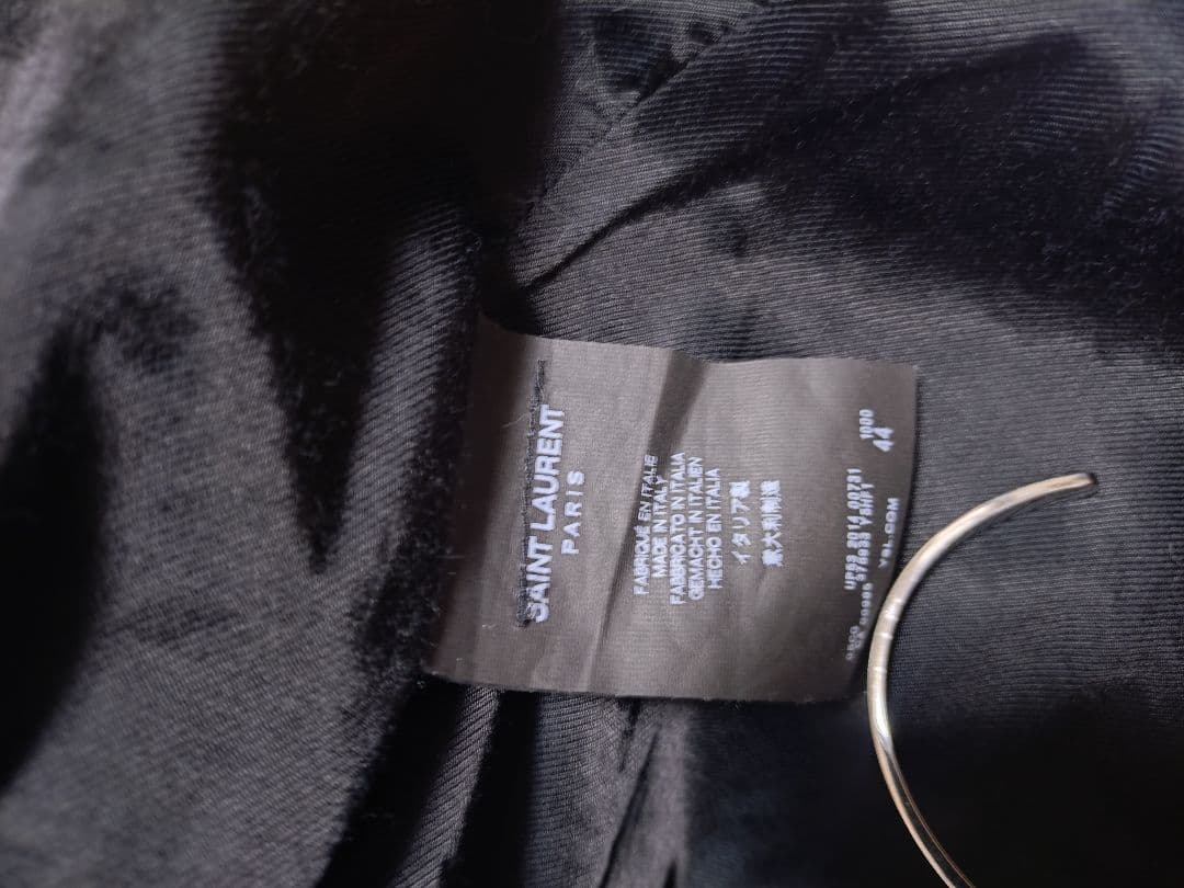 サンローラン saint laurent カフェレーサー レザー ライダース