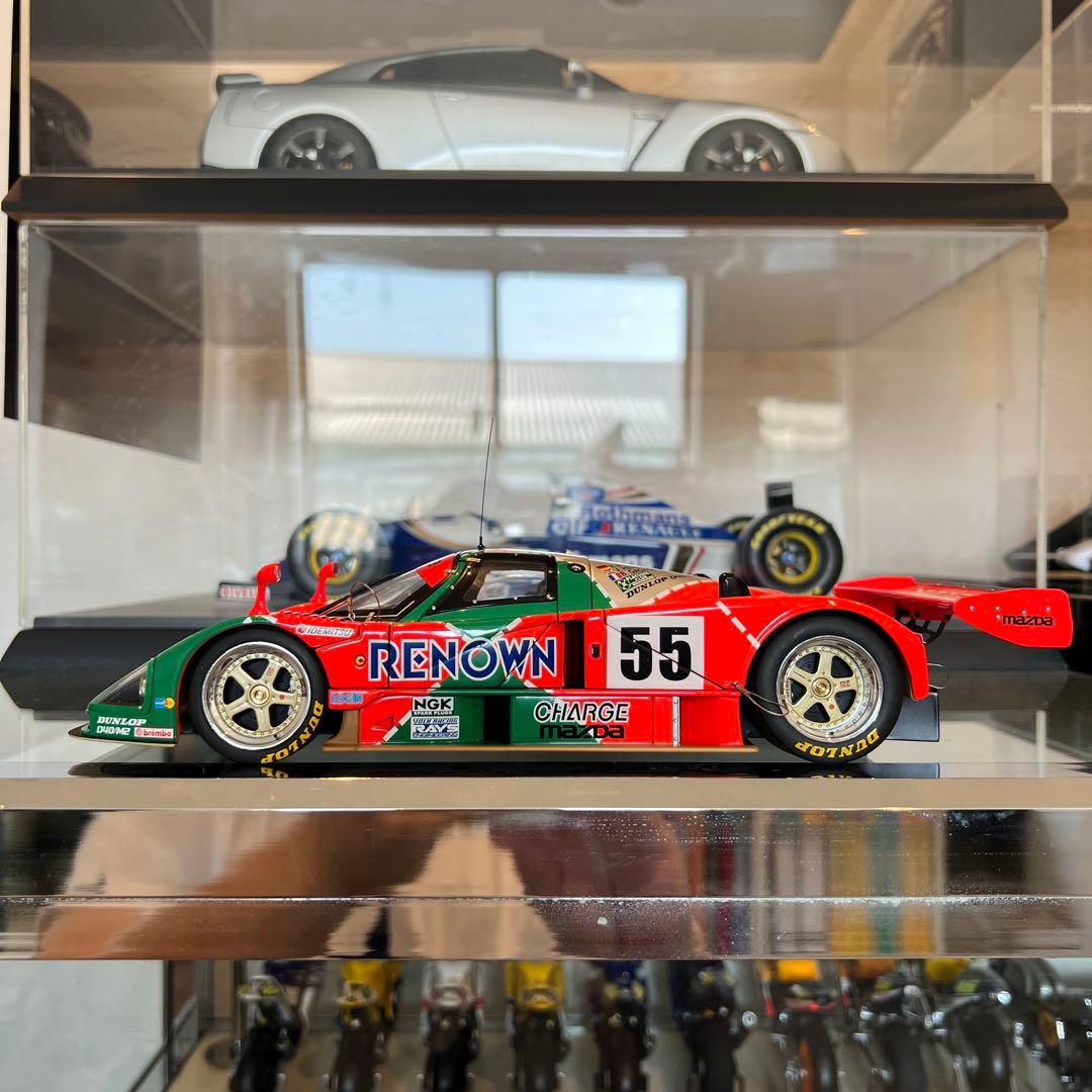 【7/21まで値下げ】AUOTart 1/18 1991年MAZDA 787B