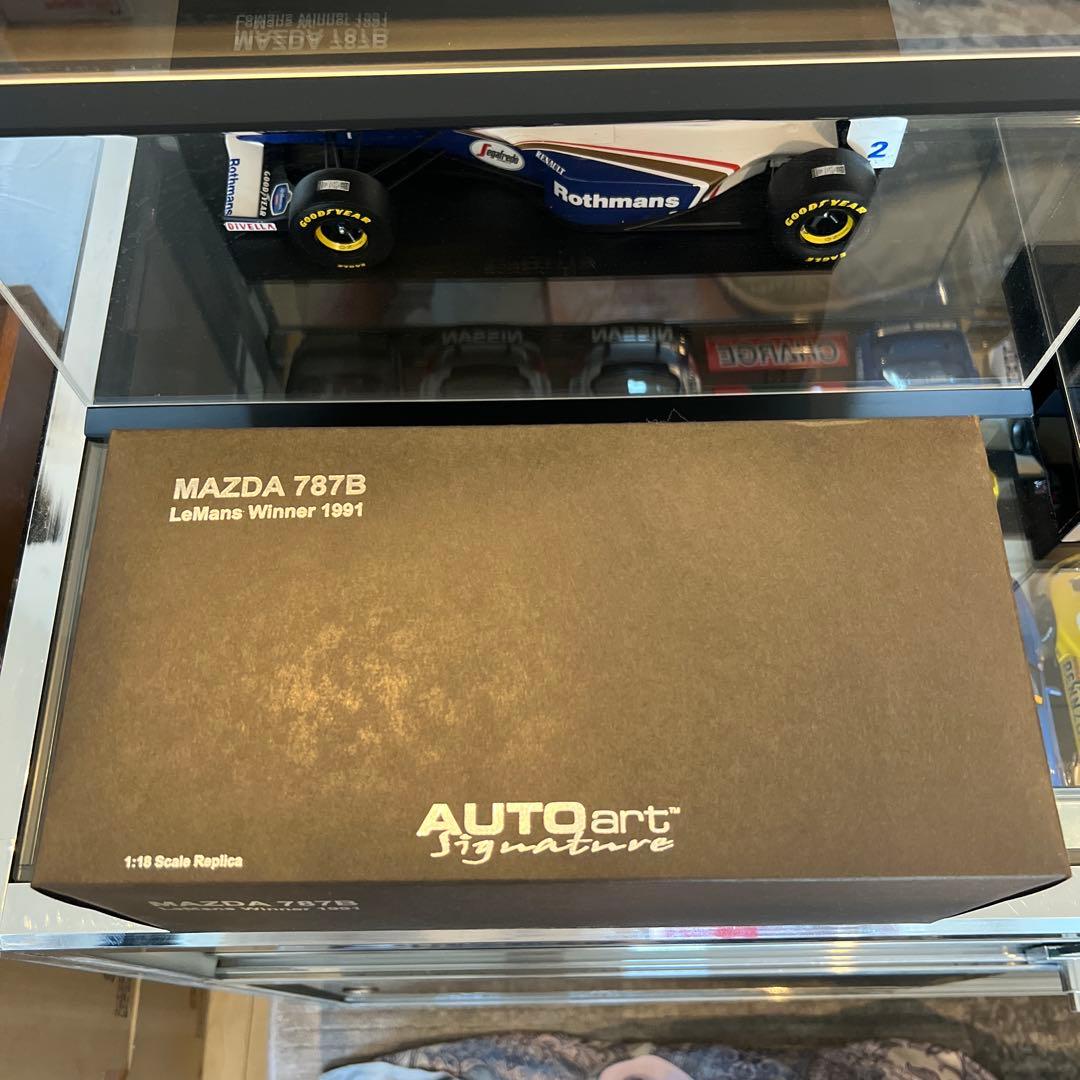 【7/21まで値下げ】AUOTart 1/18 1991年MAZDA 787B