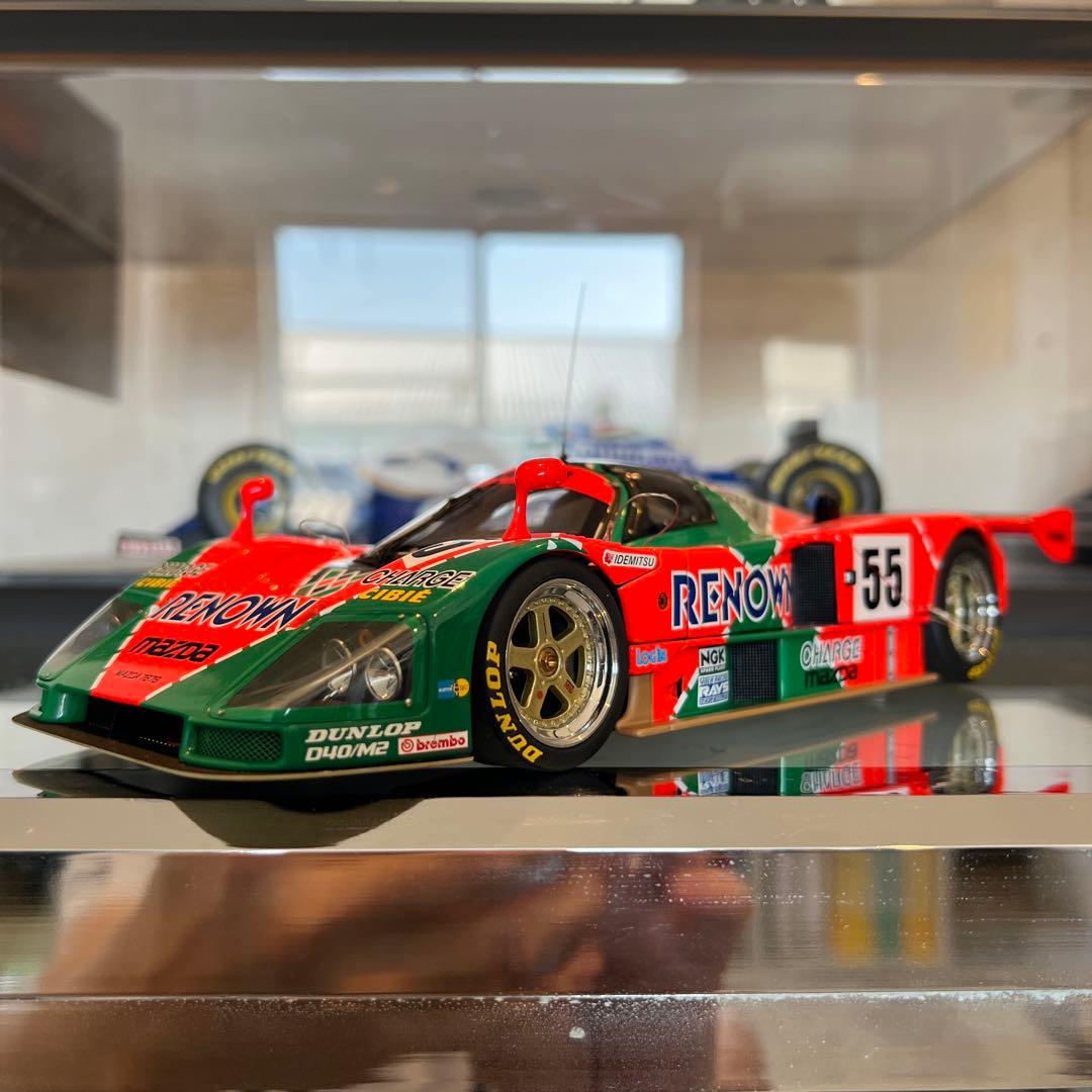 【7/21まで値下げ】AUOTart 1/18 1991年MAZDA 787B