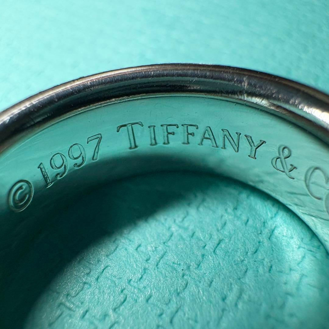 【美品】約9号 ティファニー Tiffany ナロー リング SV925