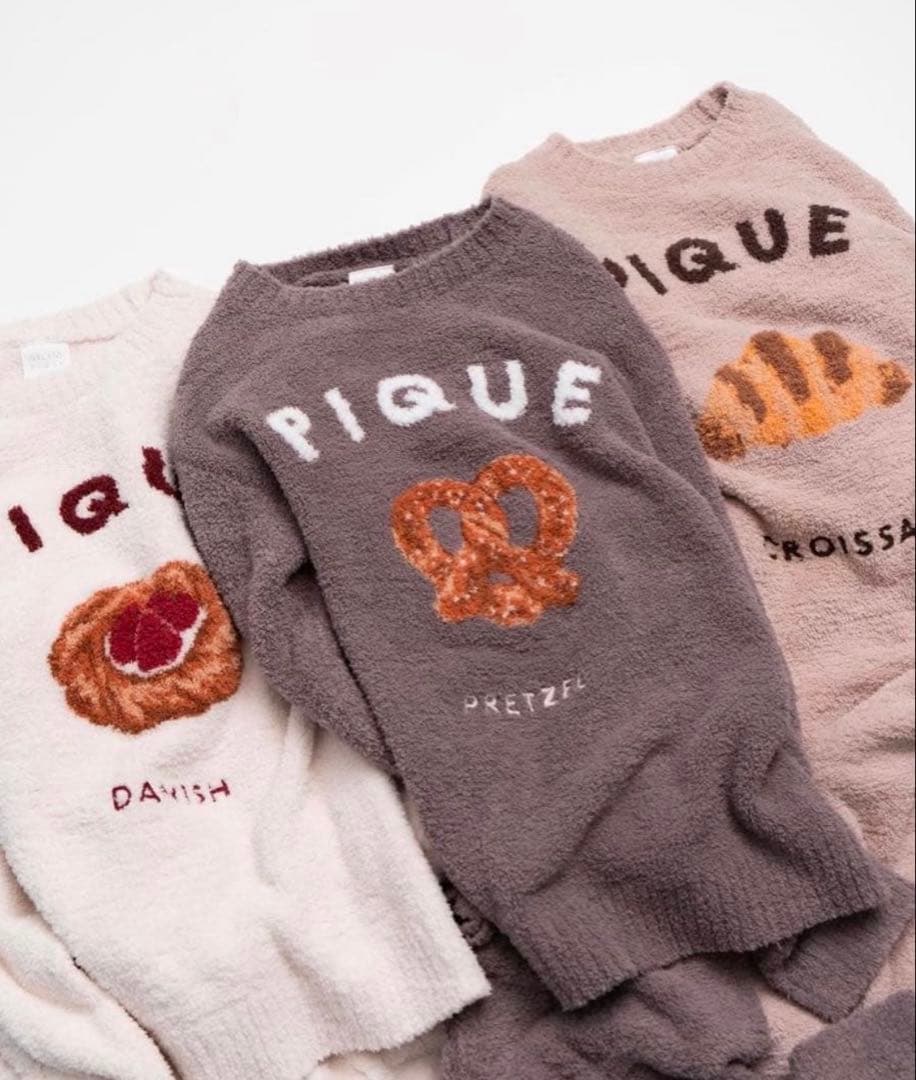 ジェラートピケ　クロワッサン　ワンピース