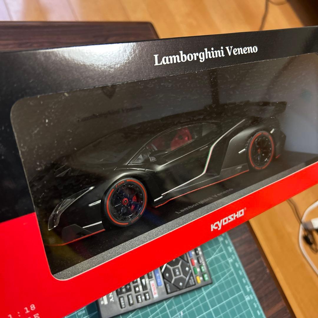 【新品未開封】京商　1/18 ランボルギーニ ヴェネーノ　A賞