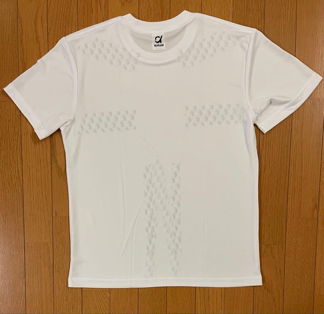 リライブシャツα ホワイト Tシャツ　M