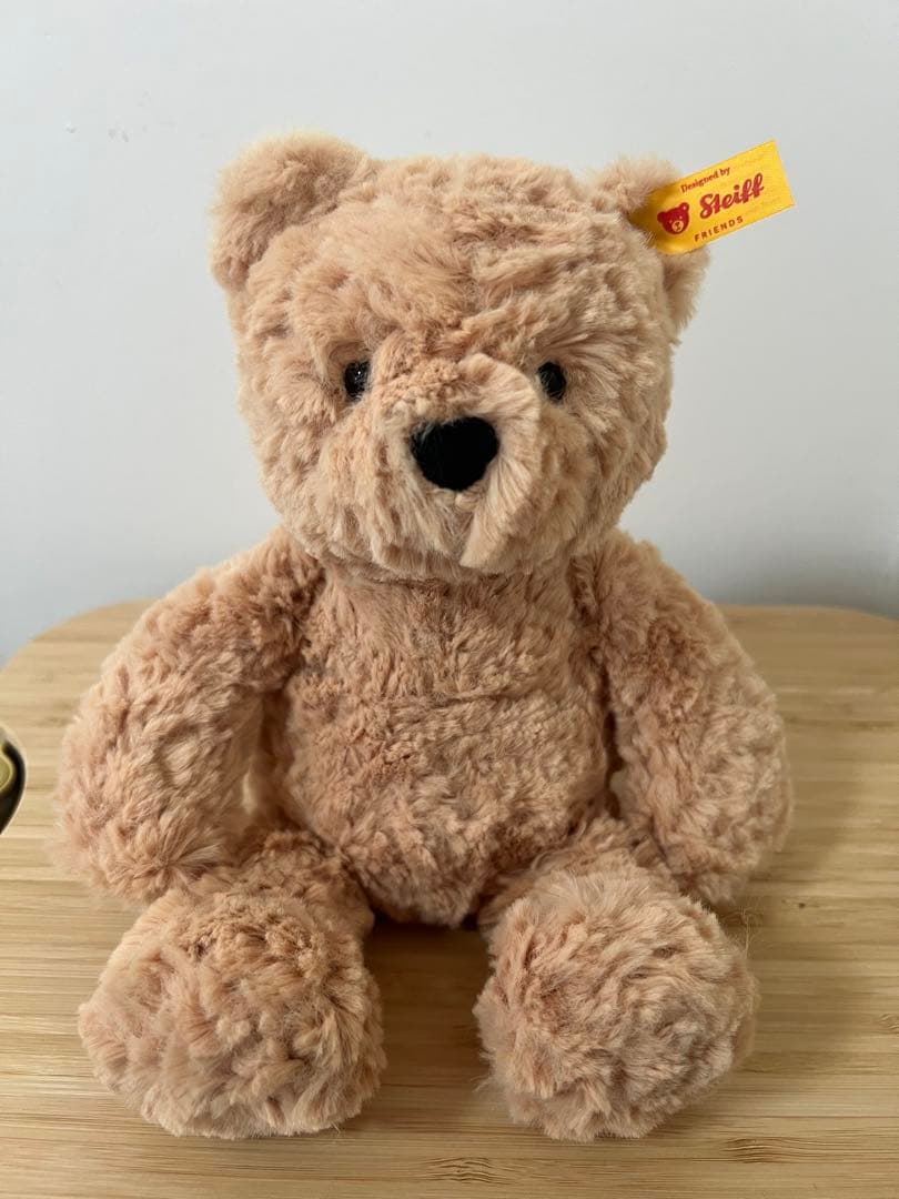 Steiff ベージュ ぬいぐるみ オリジナルケース付き