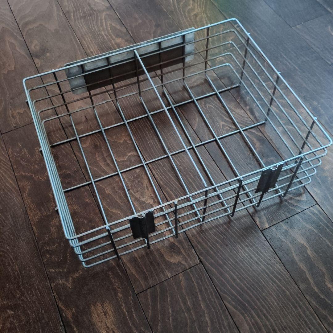 非売品 EDWIN ワイヤーバスケット スチール