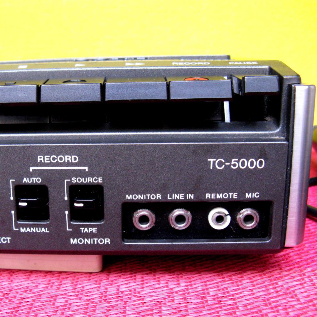 ☆ SONY TC-5000 カセットレコーダー　整備品