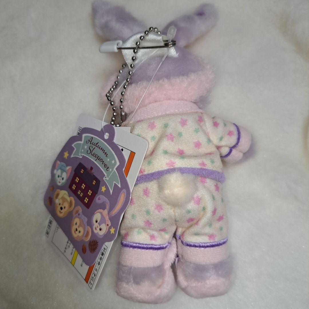 ディズニーシー ステラルー オータムスリープオーバー ぬいぐるみバッジ パジャマ